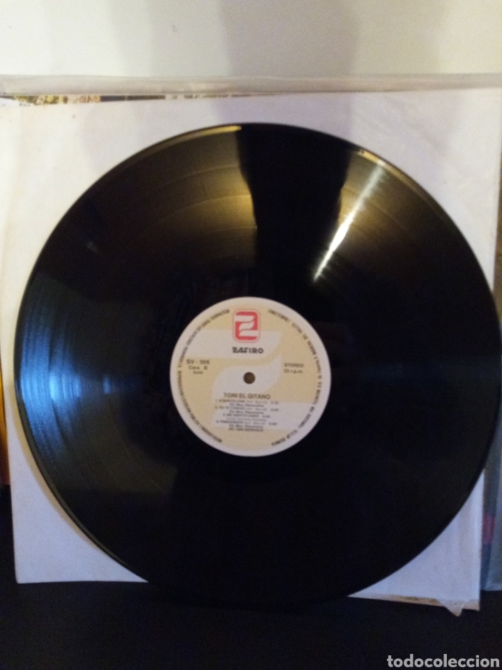 Discos de vinilo: TONY EL GITANO. LP. VINILO. ZAFIRO - Foto 5