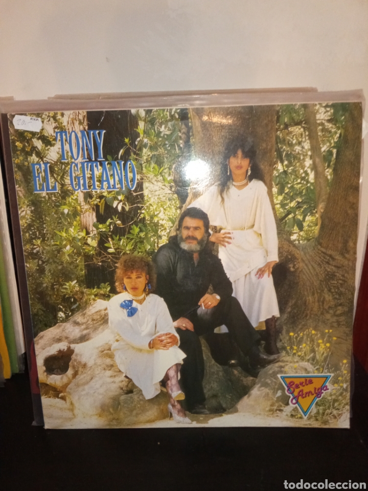 Discos de vinilo: TONY EL GITANO. LP. VINILO. ZAFIRO - Foto 1