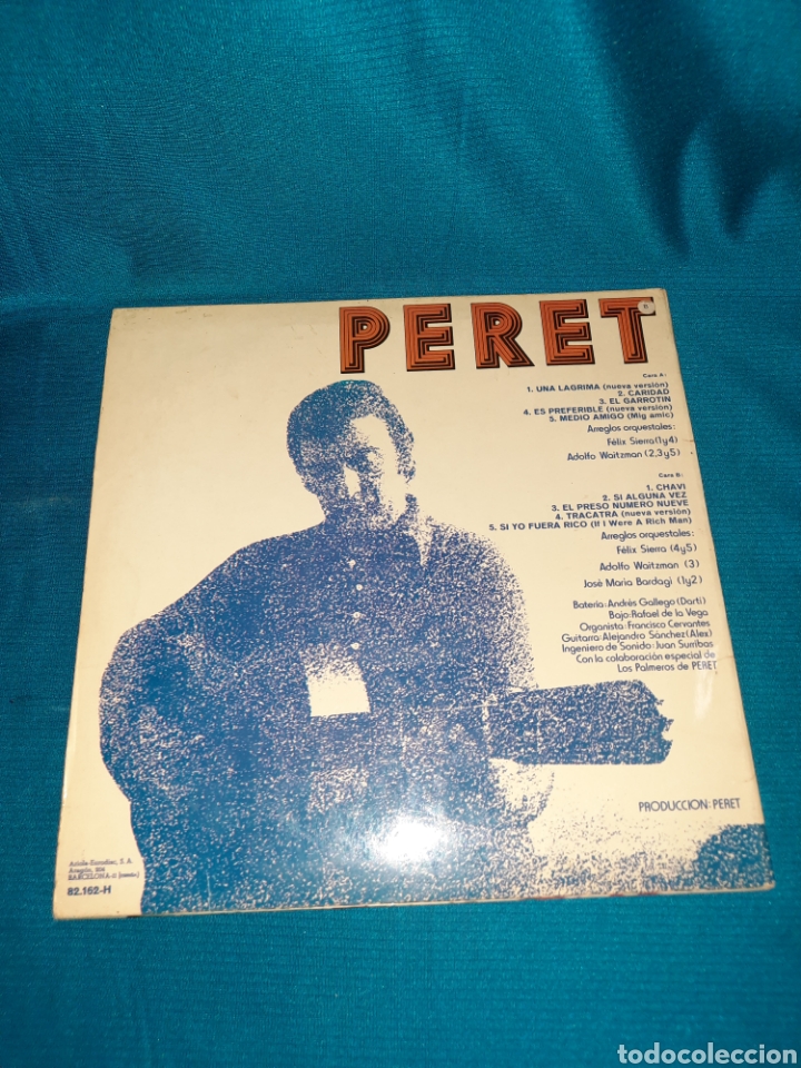Discos de vinilo: LP PERET RECOPILATORIO 1972 - Foto 2