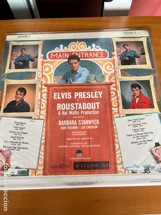 Discos de vinilo: Elvis Presley - Roustabout - Foto 2