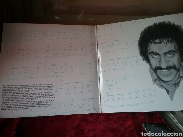 Discos de vinilo: JIM CROCE Doble Lp Compilation 1980 .Commander Records - Foto 3