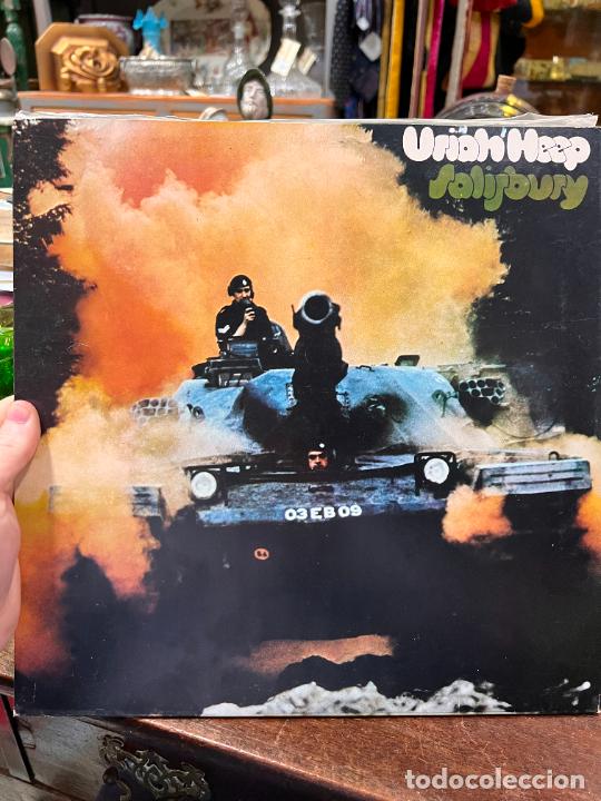 Discos de vinilo: LP URIAH HEEP - SOLISBURY - Foto 1