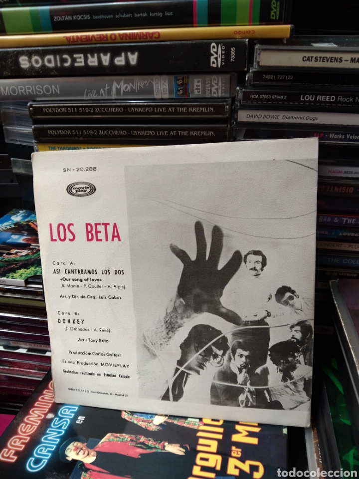 Discos de vinilo: Los beta cantabamos los dos donkey - Foto 2