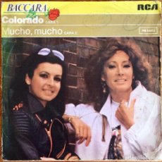 Discos de vinilo: BACCARA : COLORADO [RCA - ESP 1981] 7”. Lote 325942118
