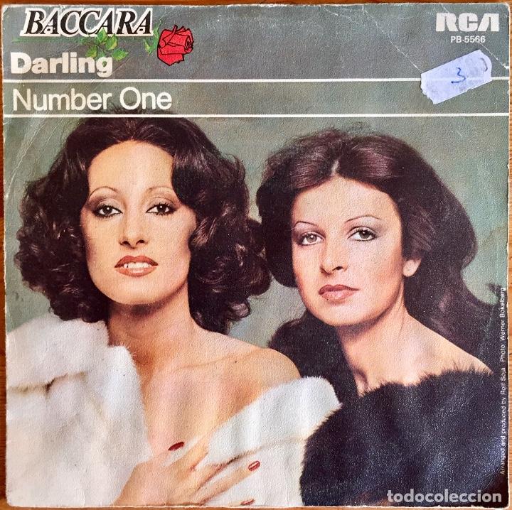 Discos de vinilo: BACCARA : DARLING / NUMBER ONE [RCA - ESP 1978] 7&rdquo; - Foto 1
