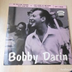 Discos de vinilo: BOBBY DARIN, EP, 18 YELLOW ROSES + 3, AÑO 1963