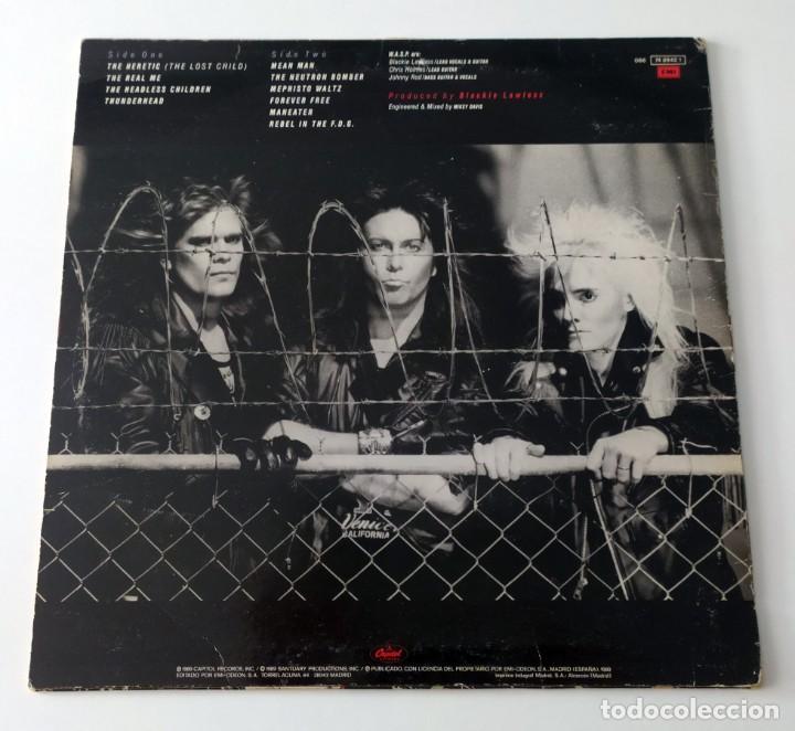 Discos de vinilo: LP W.A.S.P. - THE HEADLESS CHILDREN - Foto 2