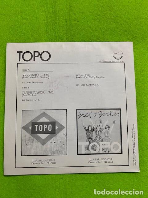 Discos de vinilo: TOPO (PROMOCIONAL MUY RARO) - Foto 2