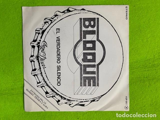 Discos de vinilo: BLOQUE (PROMOCIONAL MUY RARO) - Foto 1