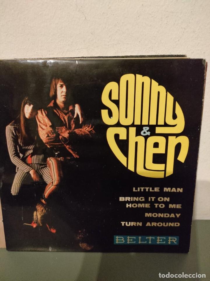 Discos de vinilo: SONNY & CHER - LITTLE MAN - Foto 1
