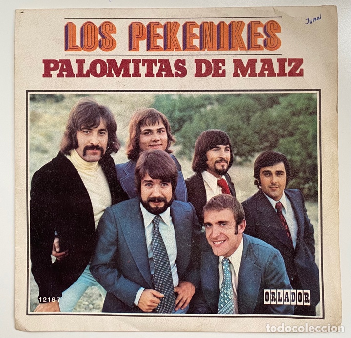 Vinyl-Schallplatten: LOS PEKENIKES-PALOMITAS DE MAIZ/POLUCION/SINGLE 1972 ORLADOR 12187,ESPA&Ntilde;A.