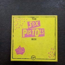 Discos de vinilo: THE SEX PISTOLS BOX, 6 SINGLES VIRGIN 1987. Lote 326029398