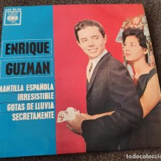 Discos de vinilo: ENRIQUE GUZMAN - VERSIONES GENE MCDANIELS - DEE CLARK - BOBBY DARIN - EP SPAIN 1963. Lote 326084433