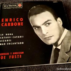 Discos de vinilo: ENRICO CARBONE - EP SPAIN 1963 VERSION GENE VINCENT - ”JEZABEL” -. Lote 326085373