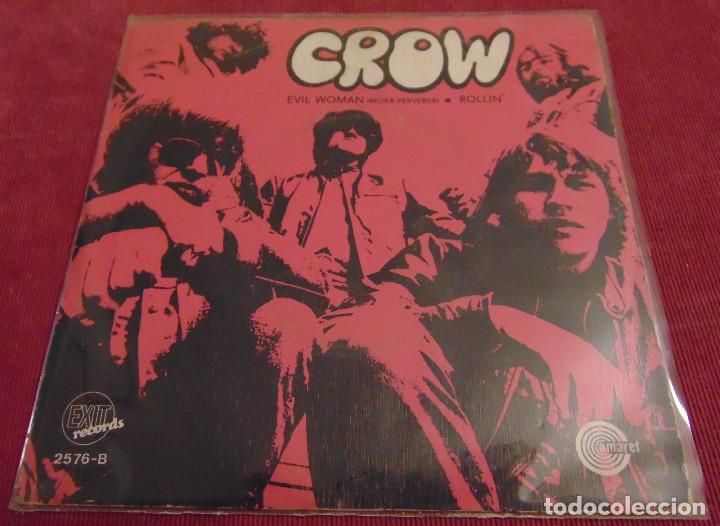 Discos de vinilo: CROW - EVIL WOMAN - SINGLE 1970 - Foto 1