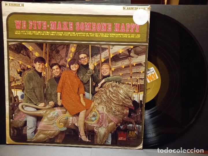 Discos de vinilo: WE FIVE MAKE SOMEONE HAPPY LP CANADA PDELUXE - Foto 1