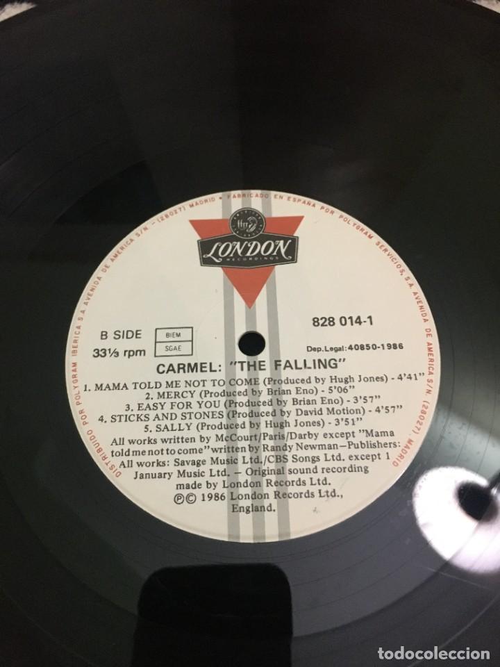 Discos de vinilo: Carmel &lrm;&ndash; The Falling - Foto 5