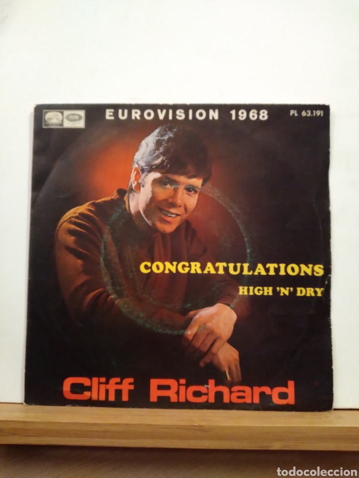 Discos de vinilo: CLIFF RICHARD - CONGRATULATIONS - ES.68 - Foto 1