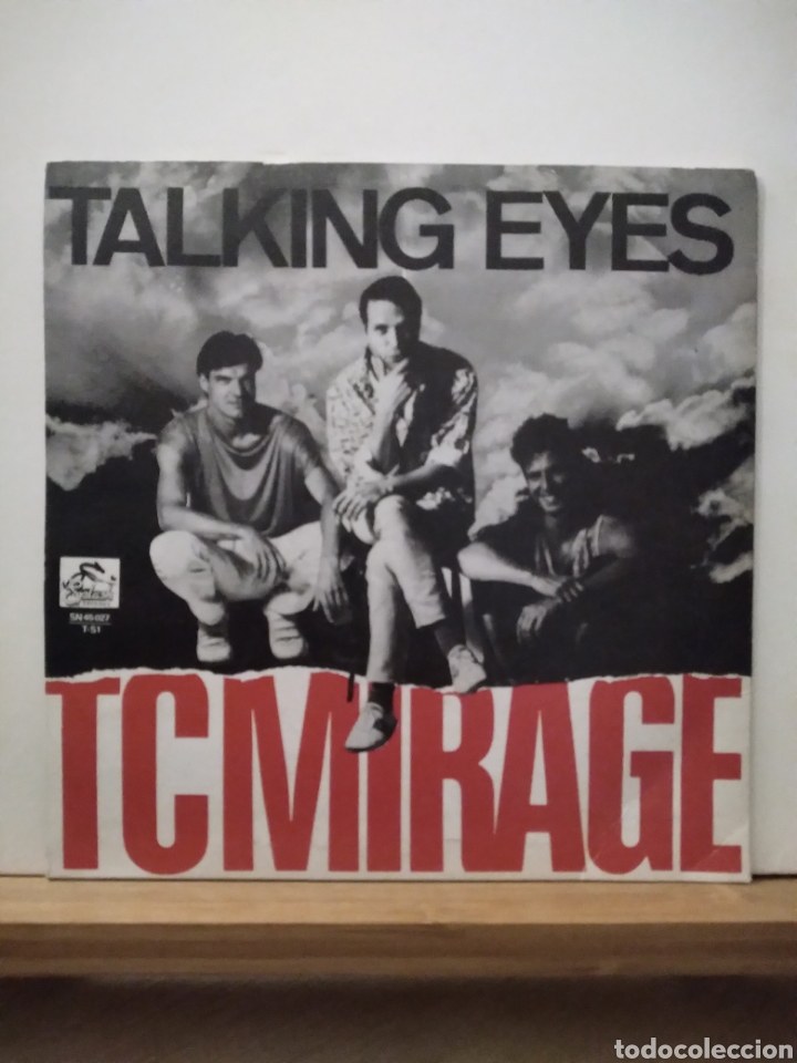 Discos de vinilo: TC MIRAGE - TALKING EYES - ES.87 - Foto 2