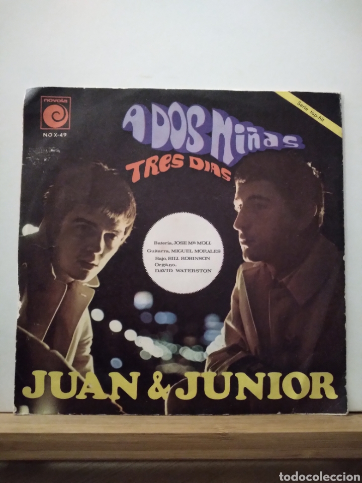 Discos de vinilo: JUAN & JUNIOR - A DOS NI&Ntilde;AS - ES.67 - Foto 2