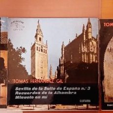 Discos de vinilo: TRES DISCOS GUITARRA TOMAS FERNANDEZ GIL. Lote 326208733