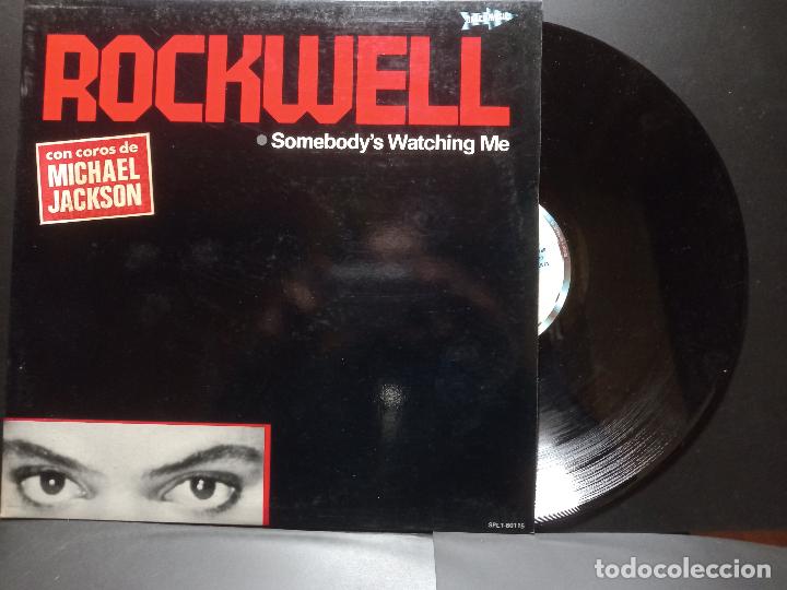 lp rockwell somebody s watching me spain 1984 Buy LP vinyl