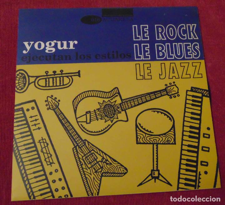 Discos de vinilo: YOGUR &ndash; Ejecutan Los Estilos - EP ACUARELA 1995 - Foto 2