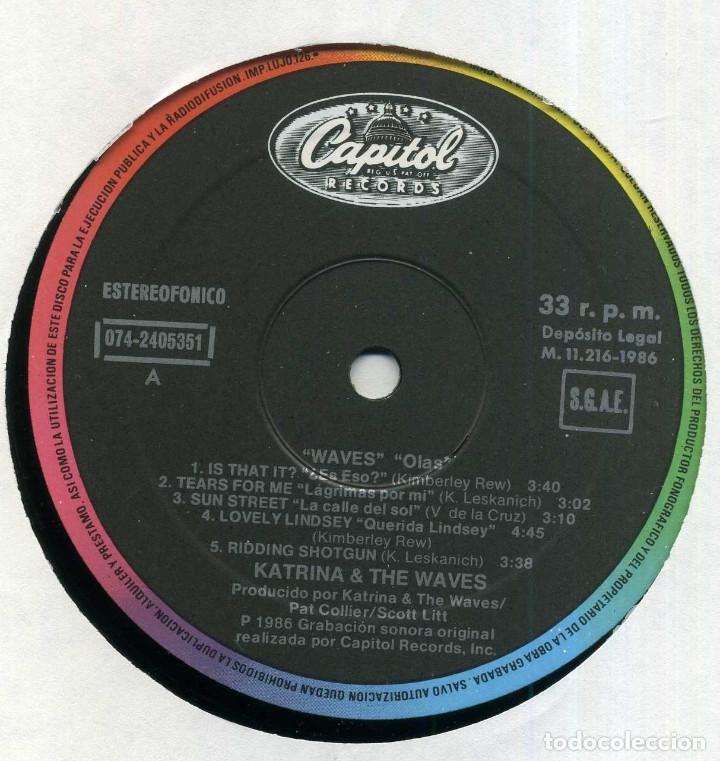 Discos de vinilo: KATRINA AND THE WAVES - WAVES - Foto 1