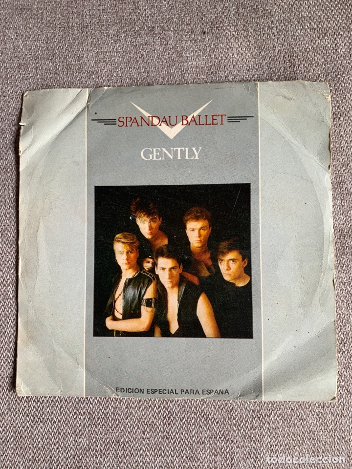 Discos de vinilo: SPANDAU BALLET &ldquo;Gently&rdquo; / &ldquo;Glow&rdquo; /Vinilo/ single - Foto 1