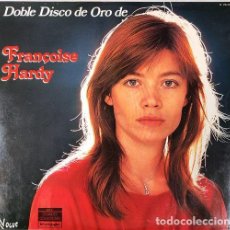 Discos de vinilo: FRANCOISE HARDY - EL DISCO DE ORO - DOBLE LP DE VINILO EDICION ESPAÑOLA. Lote 326268008