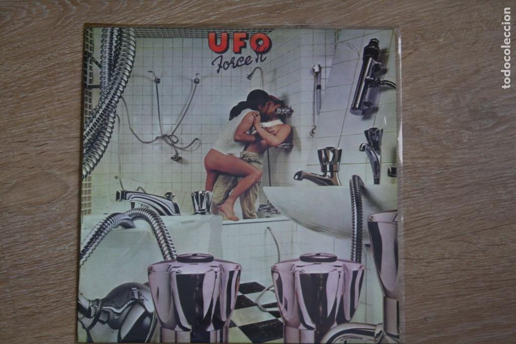 Discos de vinilo: UFO, FORCE IT, CRISALIS RECORD, MADE SPAIN, - Foto 1