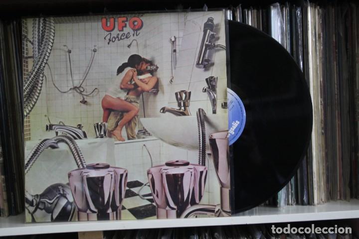 Discos de vinilo: UFO, FORCE IT, CRISALIS RECORD, MADE SPAIN, - Foto 3