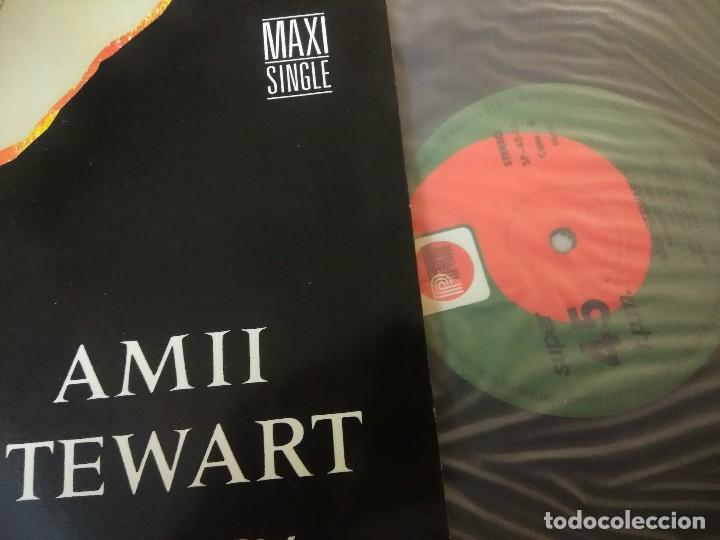Discos de vinilo: AMII STEWART/JEALOUSY/VINILO MAXI. - Foto 2