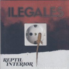 Discos de vinilo: ILEGALES - REPTIL INTERIOR / JUANCHO CANAL - SINGLE DE VINILO NUEVO A ESTRENAR. Lote 326282528