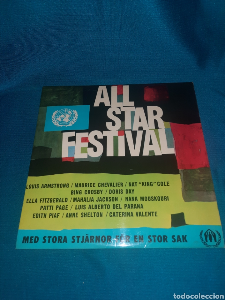 lp vinilo, all star festival, disco benefico re - Compra venta en  todocoleccion