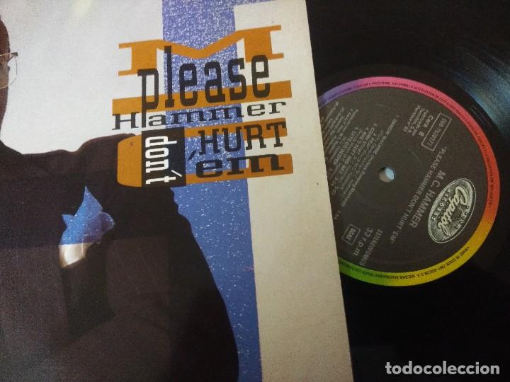 Discos de vinilo: M.C.HAMMER/PLEASE HAMMER DONT HURT EM/VINILO. - Foto 2