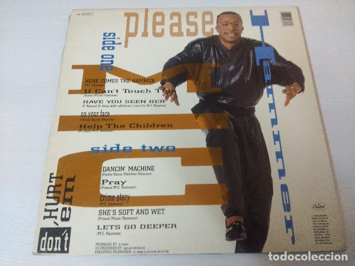 Discos de vinilo: M.C.HAMMER/PLEASE HAMMER DONT HURT EM/VINILO. - Foto 3