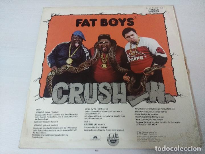 Discos de vinilo: FAT BOYS/WIPEOUT/VINILO MAXI. - Foto 3