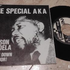 Disques de vinyle: THE SPECIAL AKA - NELSON MANDELA // BREAK DOWN THE DOOR! (EXTENDED VERSIONS) 1984 ED. SPAIN. Lote 326331728