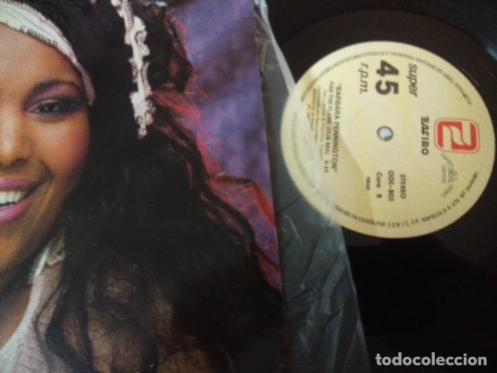 Discos de vinilo: BARBARA PENNINGTON/FAN THE FLAME/VINILO MAXI. - Foto 2
