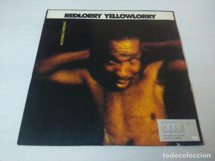 Discos de vinilo: NOTHING WRONG/RED LORRY YELLOW LORRY/VINILO. - Foto 1