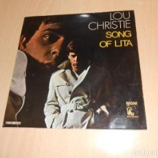 Discos de vinilo: LOU CHRISTIE, EP, LA CANCION DE LITA (SONG OF LITA) + 3, AÑO 1966, M.G.M. 63.538