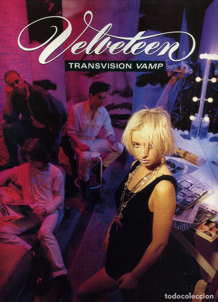 Discos de vinilo: VELVETEEN - TRANSVISION VAMP - Foto 2