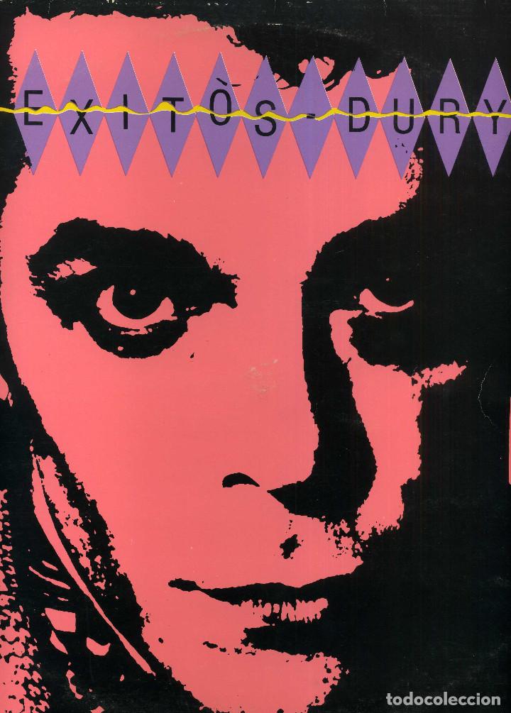 Discos de vinilo: IAN DURY & THE BLOCKHEADS - EXITOS DURY - Foto 2