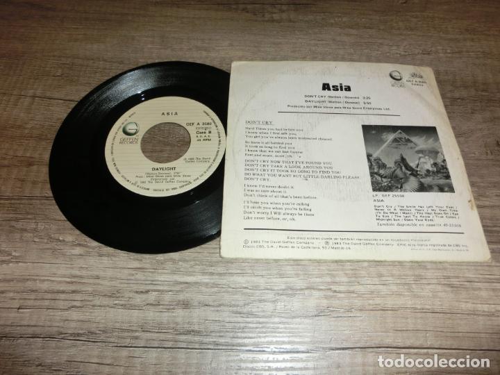 Discos de vinilo: ASIA - DON`T CRY / DAYLIGHT - Foto 2