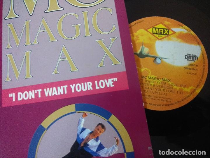 Discos de vinilo: MC MAGIC MAX/VINILO MAXI. - Foto 2