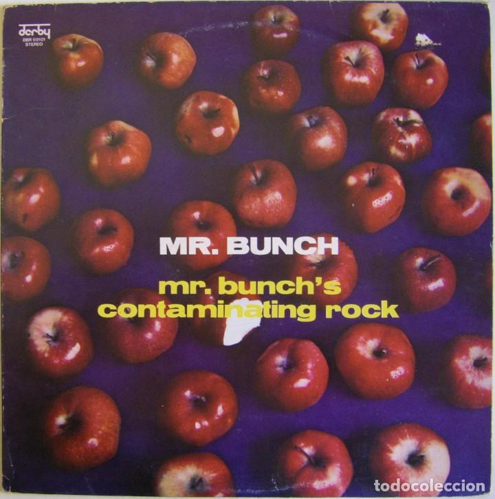 Vinyl-Schallplatten: Mr. Bunch, Mr. Bunch's Contaminating Rock, Derby DBR 69101, ITALIA