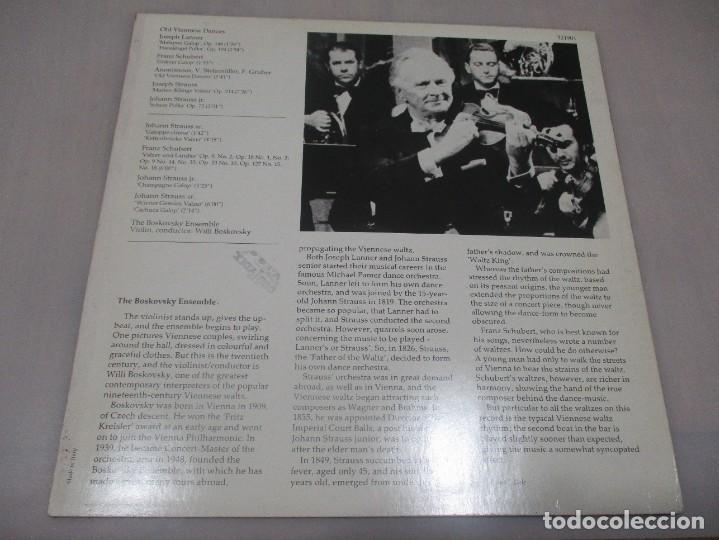 Discos de vinilo: WILLI BOSKOVSKY Old Viennese Dances DI3171 - Foto 2