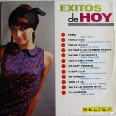 Discos de vinilo: ÉXITOS DE HOY, BELTER 22.051