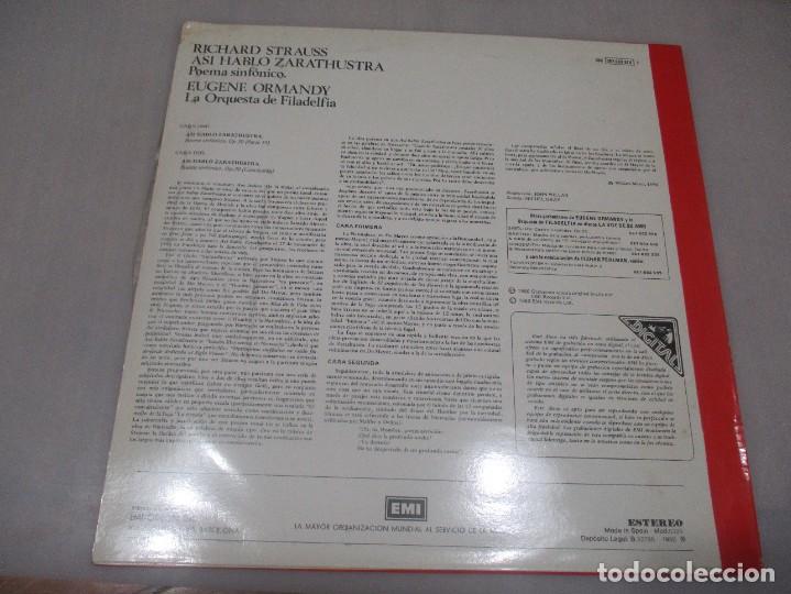 Discos de vinilo: RICHARD STRAUSS Also sprach Zarathrustra DI3178 - Foto 2